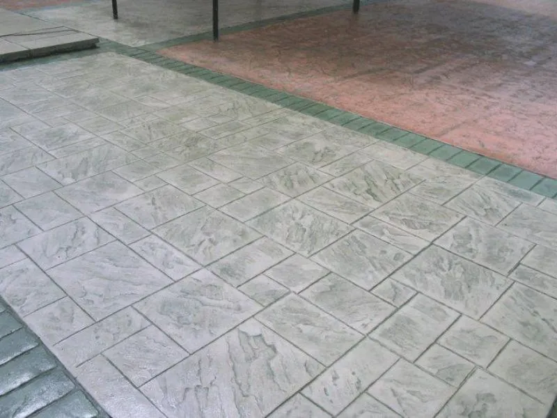Bột tăng cứng bê tông nhiều màu sắc